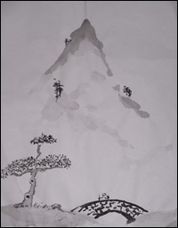 sumi-e instruction by Jack Stewart