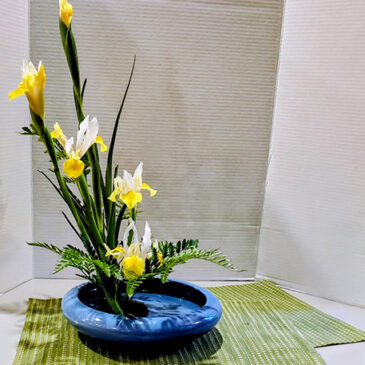 Kado-Ikebana class with Lj Stewart at Barnet Tradepost Wellness Center