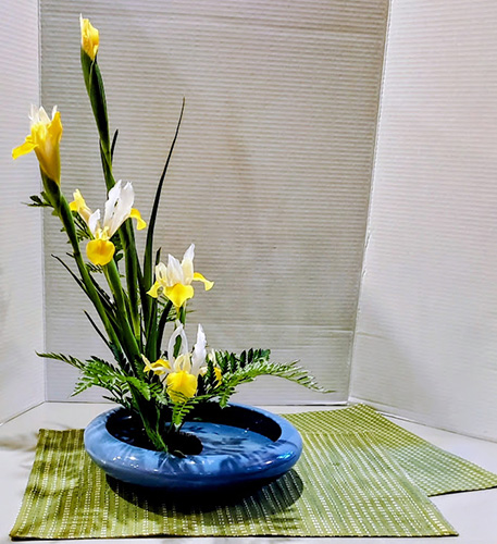 Kado-Ikebana class with Lj Stewart at Barnet Tradepost Wellness Center